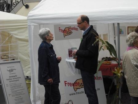stand auf dem Welt-Alzheimer-Tag